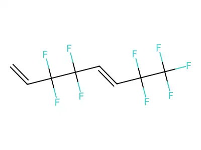 3,3,4,4,7,7,8,8,8-Nonafluoroocta-1,5-diene structure