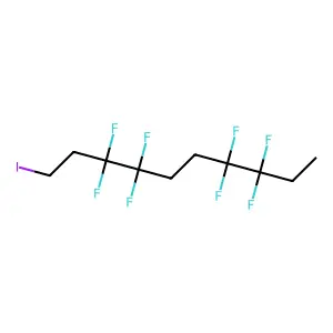 3,3,4,4,7,7,8,8-Octafluoro-1-iododecane structure