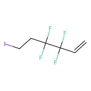 3,3,4,4-Tetrafluoro-6-iodohex-1-ene structure