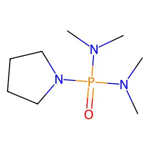 N,N,N',N'-Tetramethyl-P-pyrrolidin-1-ylphosphonic diamide structure