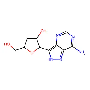 3'-Deoxyformycin structure