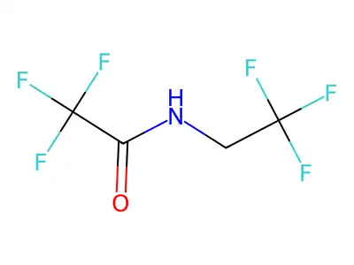 2,2,2-Trifluoro-N-(2,2,2-trifluoroethyl)acetamide structure