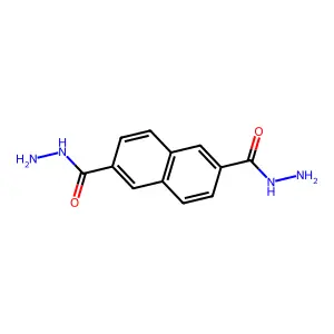 2,6-Naphthalenedicarboxylic acid, dihydrazide structure