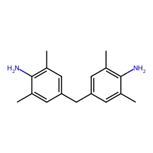4,4'-Methylenebis(2,6-xylidine) structure