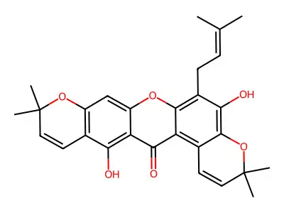 Tovophyllin B structure
