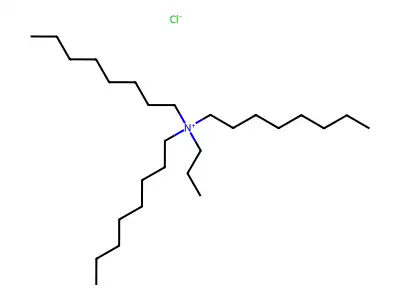 1-Octanaminium, N,N-dioctyl-N-propyl-, chloride (1:1) structure