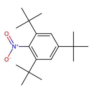 1,3,5-Tri-tert-butyl-2-nitrobenzene structure