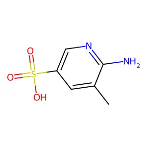 6-Amino-5-methylpyridine-3-sulfonic acid structure