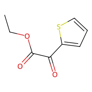 Ethyl 2-thiopheneglyoxylate structure