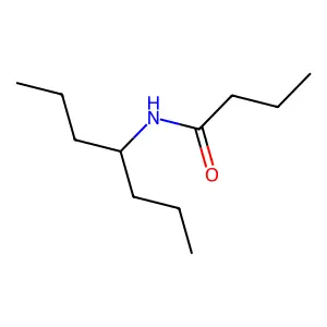 N-(4-庚基)丁酰胺 structure