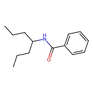 N-heptan-4-ylbenzamide structure
