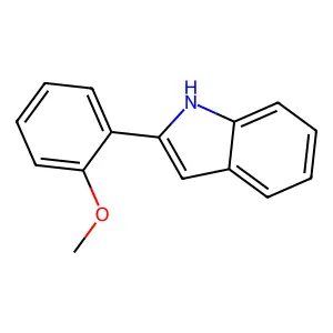 1H-2-(2-Methoxyphenyl)indole structure