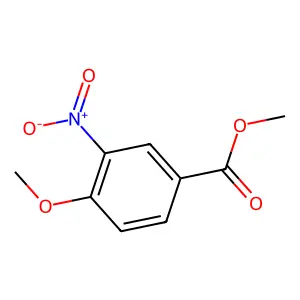 Methyl 4-methoxy-3-nitrobenzoate structure