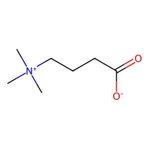 γ-丁酰甜菜碱 structure