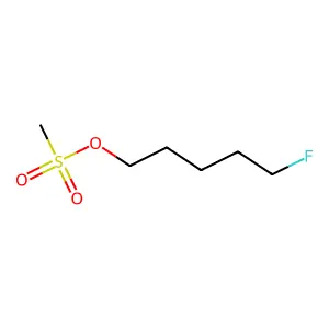 5-Fluoropentyl methanesulfonate structure