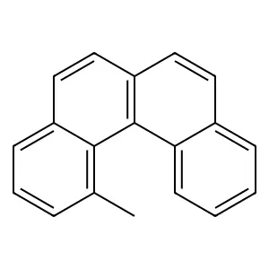 1-Methylbenzo(c)phenanthrene structure