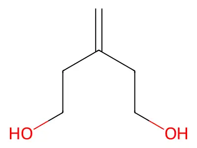 3-Methylenepentane-1,5-diol structure