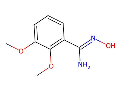N-Hydroxy-2,3-dimethoxy-benzamidine structure