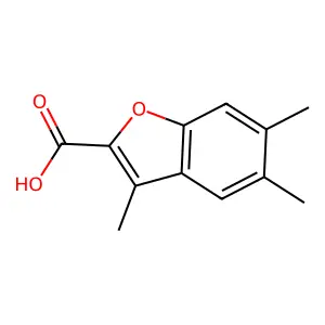 3,5,6-trimethylbenzofuran-2-carboxylic Acid structure
