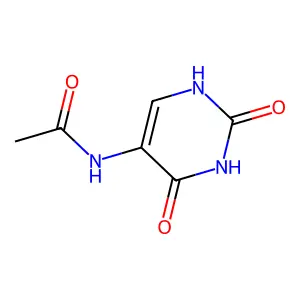 N-(2,4-dioxo-1H-pyrimidin-5-yl)acetamide structure