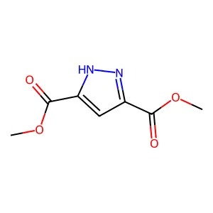3,5-dimethyl 1H-pyrazole-3,5-dicarboxylate structure