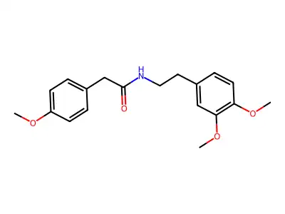N-(2-(3,4-Dimethoxyphenyl)ethyl)-2-(4-methoxyphenyl)acetamide structure
