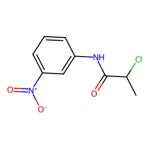 (S)-2-Chloro-N-(3-nitrophenyl)propanamide structure