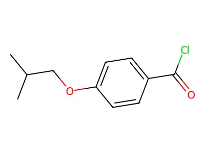 4-Isobutoxy-benzoyl chloride structure