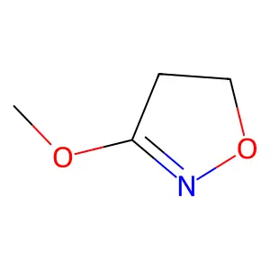 Isoxazole, 4,5-dihydro-3-methoxy- structure