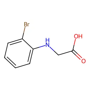N-(2-Bromophenyl)glycine structure