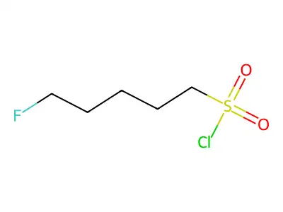 5-Fluoropentane-1-sulfonyl chloride structure