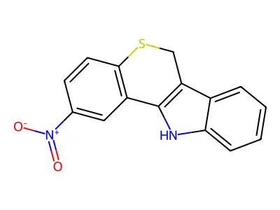 2-Thiophenecarboxylic acid, 4-chloro-2-methyl-5-(1-methylethyl)phenyl ester structure