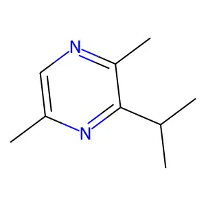 2,5-Dimethyl-3-isopropylpyrazine structure
