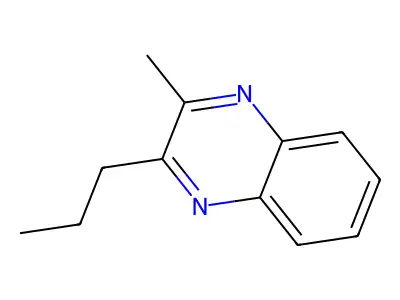 2-Methyl-3-propylquinoxaline structure