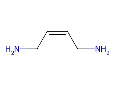 2-Butene-1,4-diamine, (Z)- structure