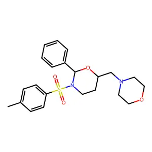Piperazine, 1-(4-methylphenyl)-4-((7,8,9,10-tetrahydro-6H-cyclohepta(b)quinolin-11-yl)carbonyl)- structure