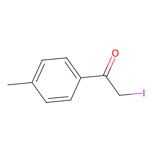 2-Iodo-1-(4-methylphenyl)ethanone structure