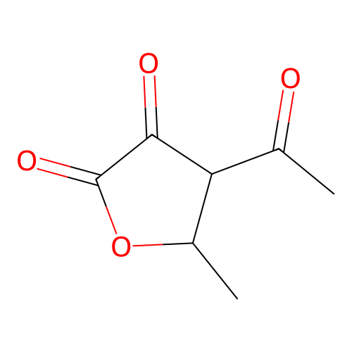 4-Acetyl-5-methyloxolane-2,3-dione structure