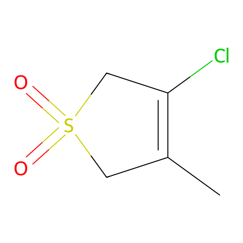 3-Chloro-4-methyl-2,5-dihydrothiophene 1,1-dioxide structure