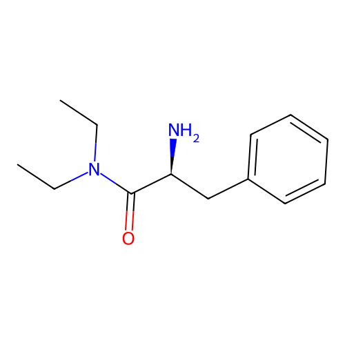 N,N-Diethyl-L-phenylalaninamide structure