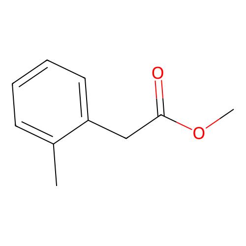 Methyl 2-(2-methylphenyl)acetate structure