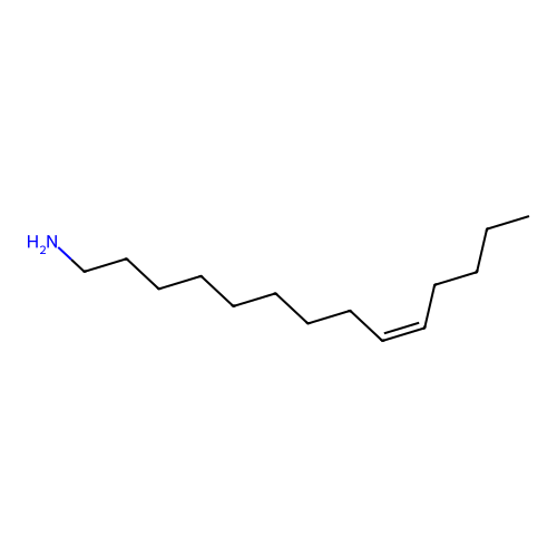 (9Z)-9-Tetradecen-1-amine structure