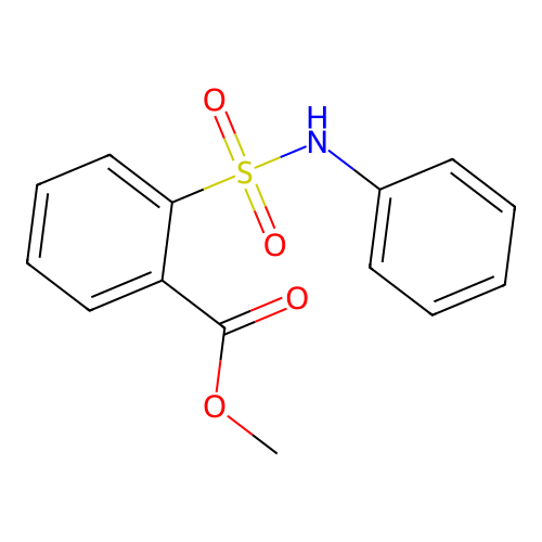 Methyl 2-(phenylsulfamoyl)benzoate structure