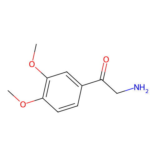 2-Amino-1-(3,4-dimethoxyphenyl)ethanone structure