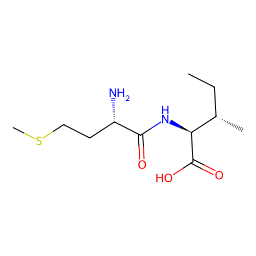 L-methionyl-L-isoleucine structure