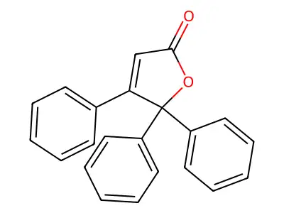 4,5,5-Triphenyl-2,5-dihydrofuran-2-one structure