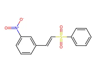 1-[2-(Benzenesulfonyl)ethenyl]-3-nitrobenzene structure