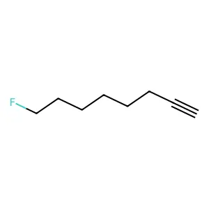 1-Octyne, 8-fluoro- structure