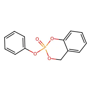 2-苯氧基-4H-1,3,2-苯并二氧磷杂环己烯2-氧化物 structure