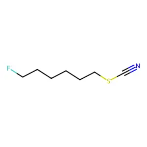 硫氰酸6-氟己酯 structure